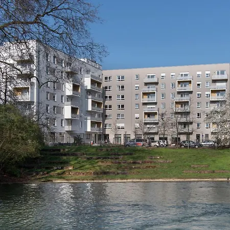 Lägenhetshotell Le Jardin D'edo Mulhouse